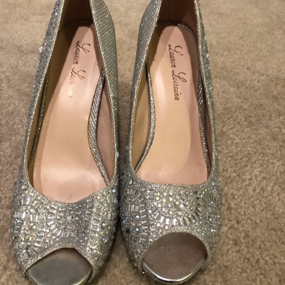 Silver heels